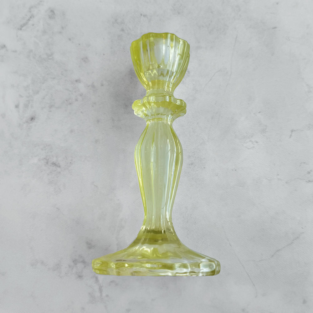 Glass Candlestick