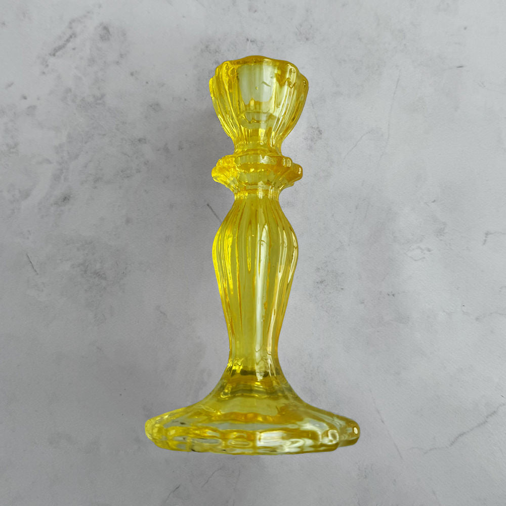 Glass Candlestick